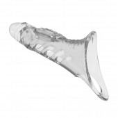 Прозрачная насадка на пенис - 22 см. - Baile - в Грозном купить с доставкой