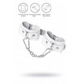 Белые узкие наручники-браслеты со скруглёнными углами - Pecado - купить с доставкой в Грозном