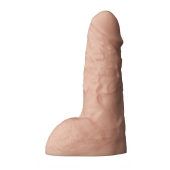 Телесный фаллоудлинитель с мошонкой Cock Next - 19 см. - LOVETOY (А-Полимер) - в Грозном купить с доставкой