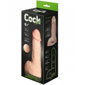 Телесный фаллоудлинитель с мошонкой Cock Next - 17 см. - LOVETOY (А-Полимер) - в Грозном купить с доставкой