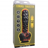 Черно-красная мини-машина на присоске Tendril Thruster - 21,6 см. - Doc Johnson - купить с доставкой в Грозном