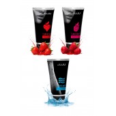 Набор из 3 лубрикантов JUJU (увлажняющий, клубника, малина) - JuJu - купить с доставкой в Грозном