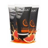 Набор из 3 съедобных лубрикантов JUJU со вкусом грейпфрута - JuJu - купить с доставкой в Грозном
