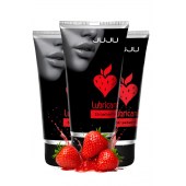 Набор из 3 съедобных лубрикантов JUJU со вкусом клубники - JuJu - купить с доставкой в Грозном