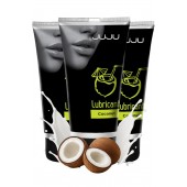Набор из 3 съедобных лубрикантов JUJU со вкусом кокоса - JuJu - купить с доставкой в Грозном