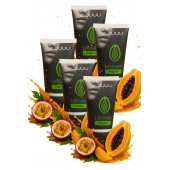 Набор из 5 съедобных лубрикантов JUJU со вкусом тропических фруктов - JuJu - купить с доставкой в Грозном