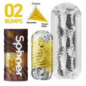 Мастурбатор Tenga Spinner DX 02 Bumps - Tenga - в Грозном купить с доставкой