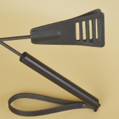 Черный кожаный стек «Сириус» - 60 см. - Sitabella - купить с доставкой в Грозном