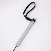 Черный стек с металлической ручкой - Crazy Handmade - купить с доставкой в Грозном