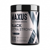 Черные утолщенные презервативы MAXUS Extra Strong с железным кейсом - 15 шт. - Maxus - купить с доставкой в Грозном