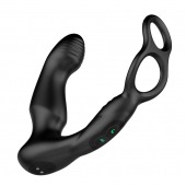 Черный двухмоторный массажер простаты Nexus Simul8 Wave Edition - Nexus Range - в Грозном купить с доставкой