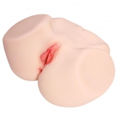 Мастурбатор-полуторс с двойным слоем материала и вибрацией Jenny Onahole Real Vagina - KOKOS - в Грозном купить с доставкой