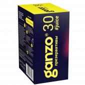 Ароматизированные презервативы Ganzo Juice - 30 шт. - Ganzo - купить с доставкой в Грозном