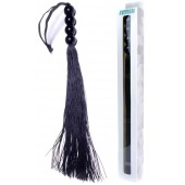 Черная силиконовая плеть - 37 см. - Boys of Toys - купить с доставкой в Грозном