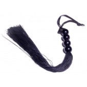 Черная силиконовая плеть - 37 см. - Boys of Toys - купить с доставкой в Грозном