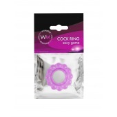 Лиловое эрекционное кольцо с 2 рядами стимулирующих шариков - Erowoman-Eroman - в Грозном купить с доставкой