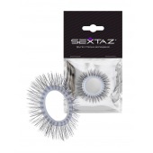 Круглое эрекционное кольцо с «ресничками» - Sextaz - в Грозном купить с доставкой