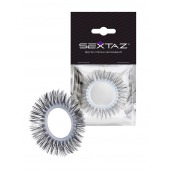 Круглое эрекционное кольцо с длинными «ресничками» - Sextaz - в Грозном купить с доставкой