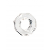 Прозрачное эрекционное кольцо в форме гайки - Sex Expert - в Грозном купить с доставкой