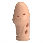 Телесная насадка на пенис Booker - 8 см. - Baile - в Грозном купить с доставкой