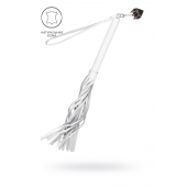 Белая кожаная плеть - 50 см. - Pecado - купить с доставкой в Грозном