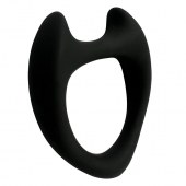 Черное эрекционное кольцо с рожками Wooomy Toro M - Adrien Lastic - в Грозном купить с доставкой