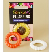 Цветное рельефное эрекционное кольцо Ellasring - Sitabella - в Грозном купить с доставкой
