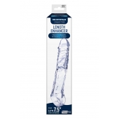 Прозрачная насадка-удлинитель Length Enhancer с подхватом - 22,3 см. - NMC - в Грозном купить с доставкой