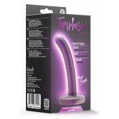 Фиолетовая насадка с гладкой поверхностью Surrender 4.75 Inch Beginner Pegging Dildo - 12 см. - Blush Novelties - купить с доставкой в Грозном