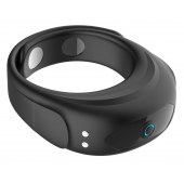 Черное эрекционное виброкольцо на ремешках - Boys of Toys - в Грозном купить с доставкой
