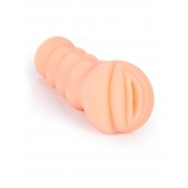 Телесный мастурбатор-вагина с эрекционными кольцами в комплекте - Sexy Girl - в Грозном купить с доставкой