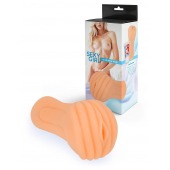 Эластичный мастурбатор в виде вагины телесного цвета - Sexy Girl - в Грозном купить с доставкой