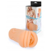 Телесный мастурбатор-вагина с рельефом на поверхности - Sexy Girl - в Грозном купить с доставкой