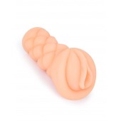 Телесный мастурбатор-вагина с вибропулей и эрекционными кольцами в комплекте - Sexy Girl - в Грозном купить с доставкой