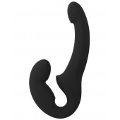 Черный безремневой страпон Share Lite - Fun Factory - купить с доставкой в Грозном