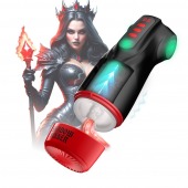 Интерактивный мастурбатор Raven с вакуумом, вибрацией и подсветкой - Shots Media BV - в Грозном купить с доставкой