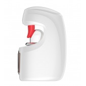 Белый мастурбатор с язычком и возвратно-поступательными движениями - Secwell - в Грозном купить с доставкой