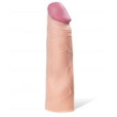 Реалистичная насадка с ярко выраженной головкой - 16,5 см. - A-toys - в Грозном купить с доставкой