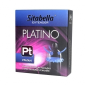 Стимулирующая насадка с усиками и шипиками Platino  Ураган - Sitabella - купить с доставкой в Грозном