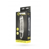 Прозрачная насадка с петлёй для фиксации - 14 см. - ToyFa - в Грозном купить с доставкой