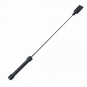 Чёрный профессиональный стек - 73 см. - БДСМ Арсенал - купить с доставкой в Грозном