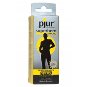 Спрей-пролонгатор длительного действия pjur SUPERHERO Strong Spray - 20 мл. - Pjur - купить с доставкой в Грозном