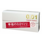 Супер тонкие презервативы Sagami Original 0.01 - 5 шт. - Sagami - купить с доставкой в Грозном