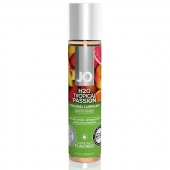 Смазка с ароматом тропических фруктов JO Flavored Tropical Passion - 30 мл. - System JO - купить с доставкой в Грозном