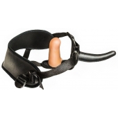 Женский страпон с вагинальной пробкой Woman Strap - 12 см. - LOVETOY (А-Полимер) - купить с доставкой в Грозном