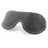 Кожаная маска на глаза - БДСМ Арсенал - купить с доставкой в Грозном