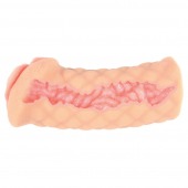 Телесный мастурбатор-вагина Elegance с двойным слоем - KOKOS - в Грозном купить с доставкой