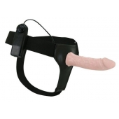 Женский страпон с вибрацией Ultra - 15,5 см. - Baile - купить с доставкой в Грозном