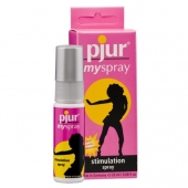 Возбуждающий женский спрей pjur MYSPRAY - 20 мл. - Pjur - купить с доставкой в Грозном