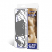 Кольцо на член и мошонку Cock Ring With 2  Ball Stretcher And Optional Weight Ring - BlueLine - в Грозном купить с доставкой